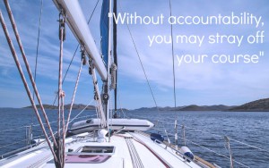 sailboat-on a course - accountability message